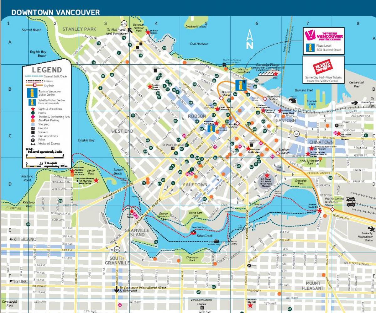 street karta över vancouver bc