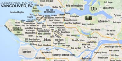 Dömande karta vancouver