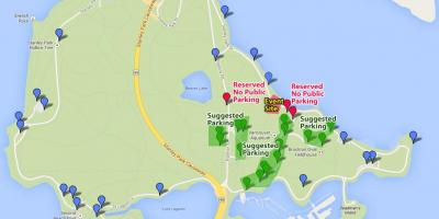 Karta över stanley park parkering
