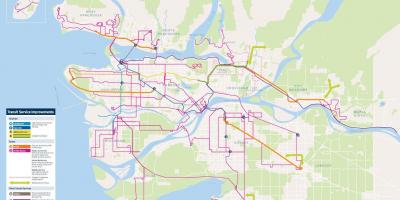 Vancouver transit system karta