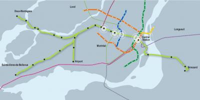Karta över vancouver monorail